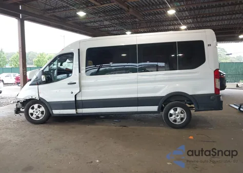 2020 Ford Transit-350 Passenger Van Xlt z USA, uszkodzony, nr VIN 1FBAX2C83LKA24741